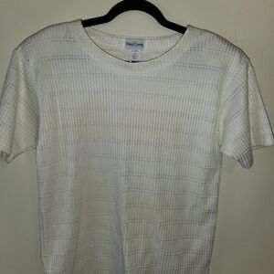 Oleg Cassini Off White/Cream Top